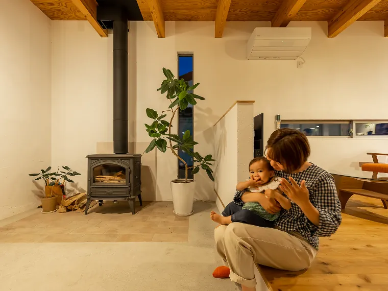 321HOUSEモデルハウス「sankaku」外観・内装写真