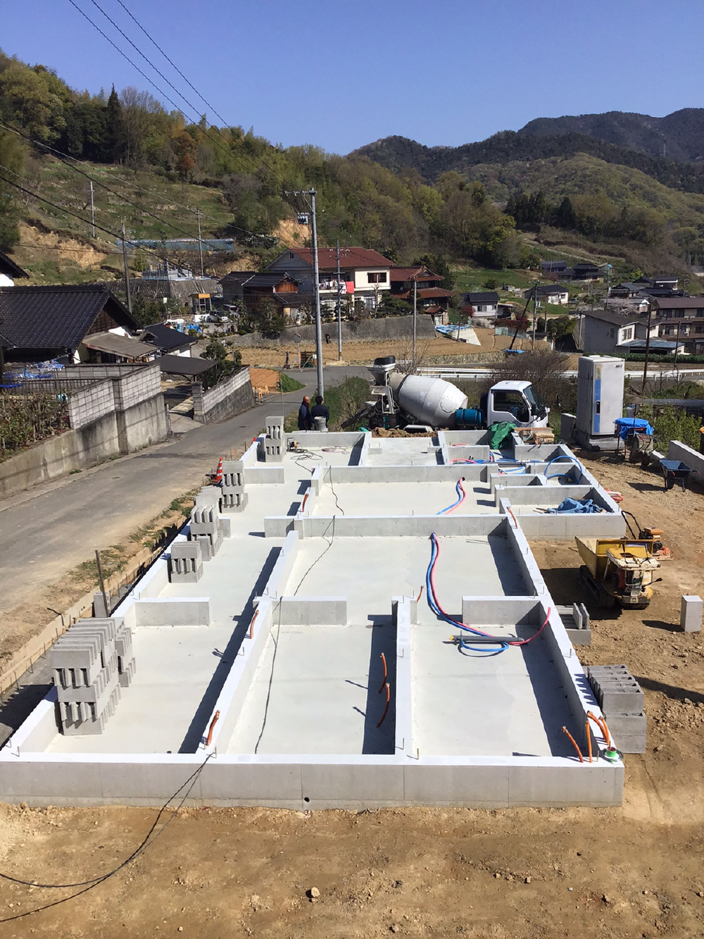 基礎完成