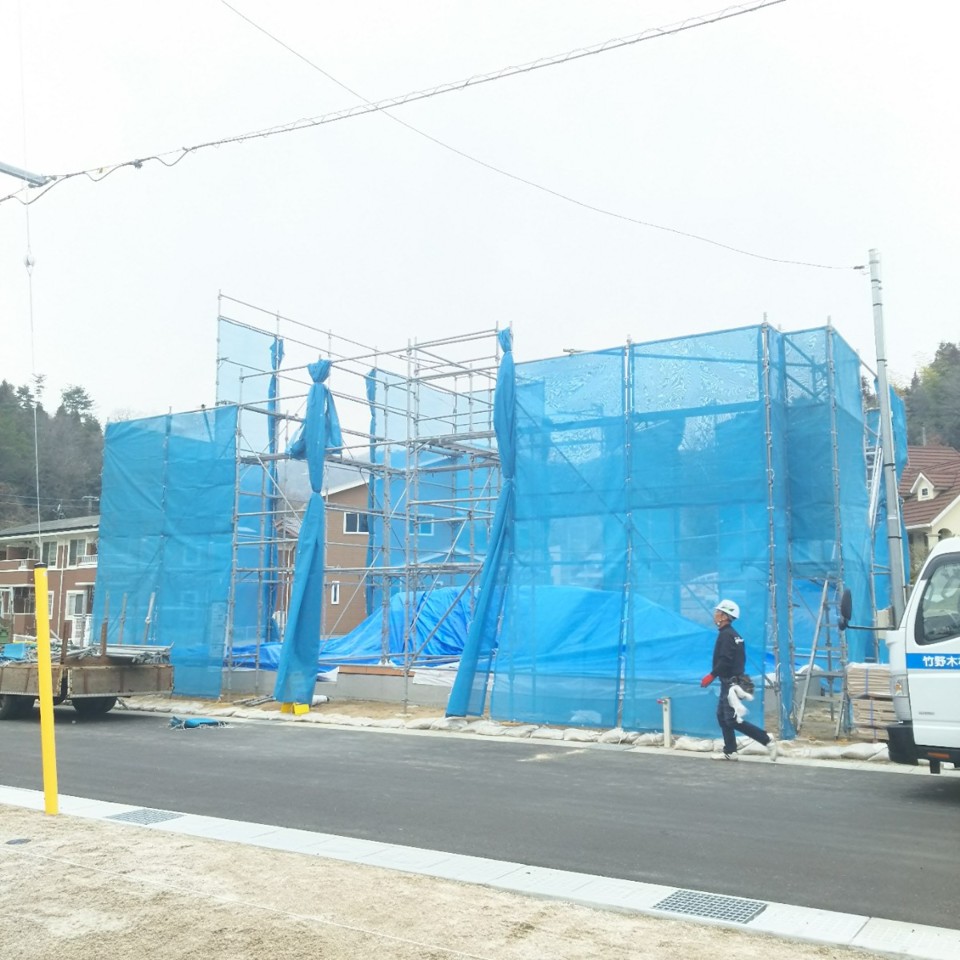 足場組立完了