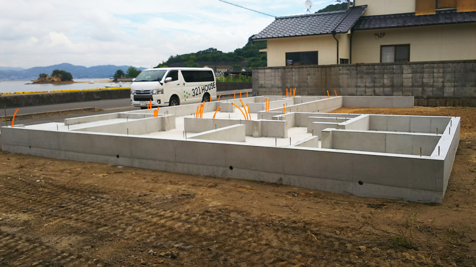 基礎完成