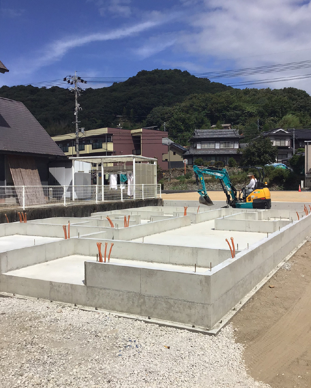 基礎完成