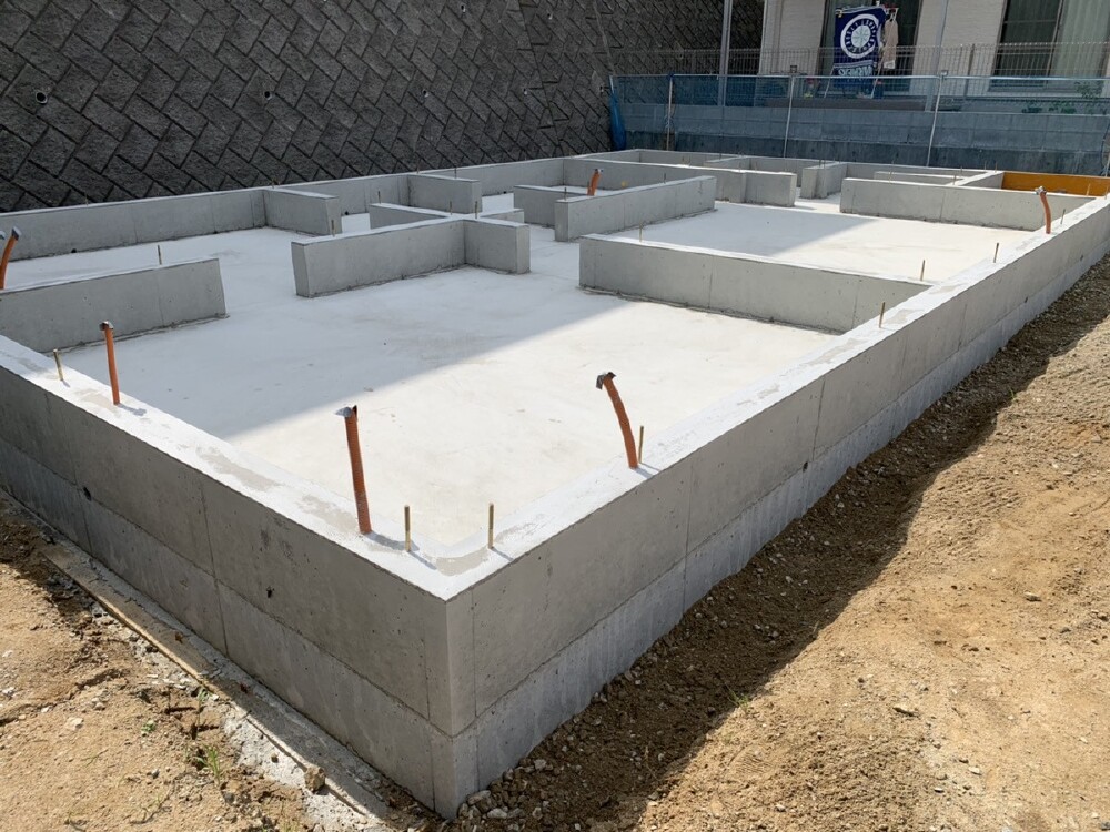 基礎完成